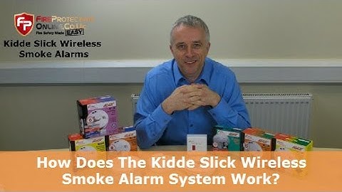 How Does The Kidde Slick Wireless Smoke Alarm System Work?