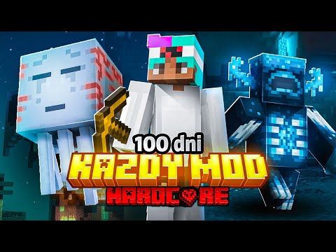 100 DNI z KAŻDYM MODEM w Minecraft Hardcore