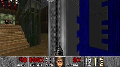 Unity Doom - E1M4 Any% Speedrun - 11.97