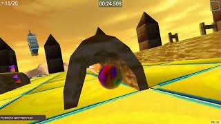 PlatinumQuest Slip and Slide 7/23/22 Challenge Marble Agility Course 51.458 11th Place
