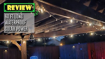 Best Outdoor Lighting: Stright Solar String Lights Review