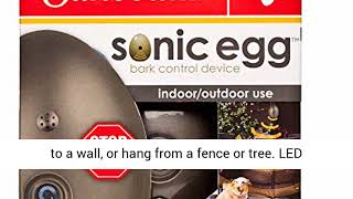 sunbeam sonic egg bark control