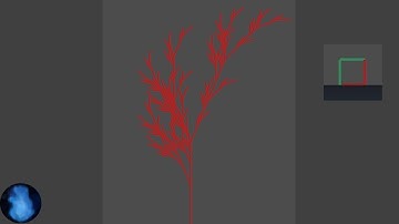 Godot 4 - Procedural plants generation using L-system 2 -  Adding angles and state stack