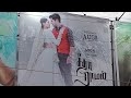 Sita ramam movie banner in vettri theatre chennai  dulquer salmaan  mrunal  rashmika  rv360mmf