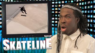 SKATELINE - Ryan Decenzo TRE! Tyshawn Jones, Chris Cookie Colbourn, Felipe Nunez Pro, Nyjah Huston