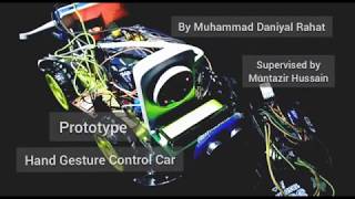 Hand Gesture Control Car