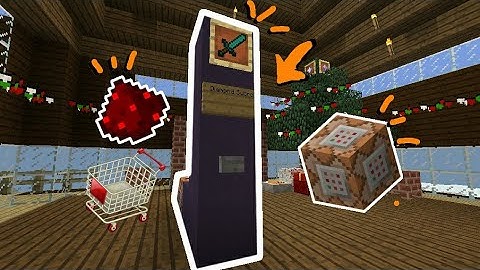 How To Make a Command Block Shop in MCPE/IOS/Win10/Xbox