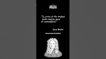 Isaac Newton | Unveiling the Mind of a Scientific Visionary | Greatest Speeches | #quotes #viral
