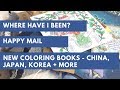 Catch up|Happy Mail|New Coloring Books - China/Japan/Korea and more