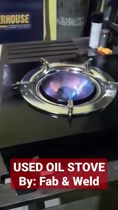 USED OIL STOVE - Kalan de Mantika | #usedoilstove