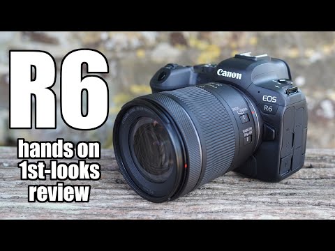 Canon EOS R6 HANDS ON first looks review vs R5 vs A7III