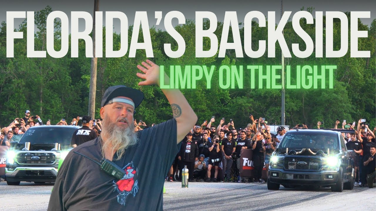Most LEGENDARY Backside Drag Race in Florida History! 150+ Cars, Limpy ...