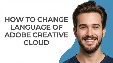How to Change Language Of Adobe Creative Cloud - GUIDE!