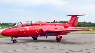 Acer Cold War Museum Aero L-29 Delfin (L29) Close up Action in Sherbrooke (YSC/ CYSC)