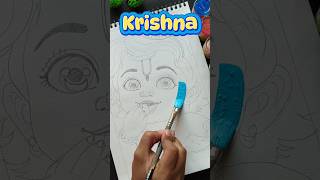 Celebrity Easy Little Krishna Colouring Tutorial 🎨✨ Step by Step Cute Laddu Gopal Drawing for Beginners 💙🪔 #yt Net Worth