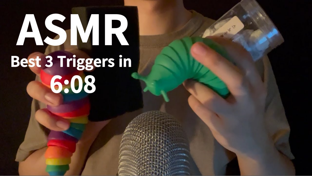 ASMR Best 3 Triggers in 6:08 - YouTube