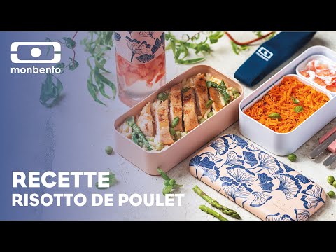 Risotto de Poulet Fermier d'Auvergne et légumes printaniers - monbento