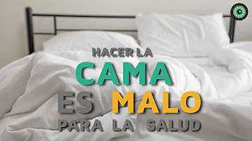 ¿Por qué no debes hacer la cama enseguida?