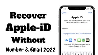 نحوه بازیابی Apple iD در iPhone iPad و Mac 2022 - بازیابی Apple iD بدون ایمیل و شماره 2022