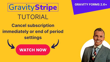 GravityStripe TUTORIAL - End of Period or Immediately Cancel Subscription Settings