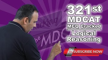 321 LOGICAL REASONING MDCAT MCQ CRACKED #LOGICAL REASONING #LOGICAL PROBLEMS #PMDC MDCAT