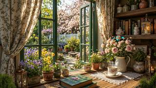 Cozy Garden Reading Jazz - Smooth Jazz Music With Blooming Spring Flowers For Peaceful Mornings
