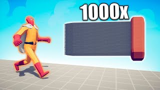 1000x OVERPOWERED BLOWDART vs UNITS - TABS | Totally Accurate Battle Simulator 2024