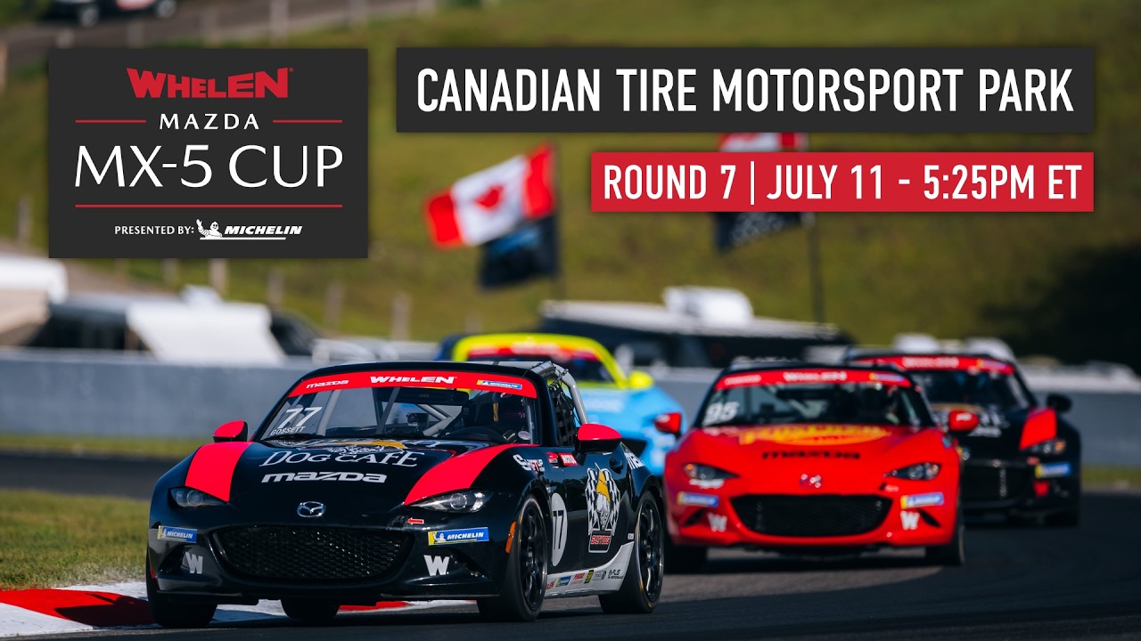 Mazda MX-5 Cup 2026 | Round 7 - CTMP | Livestream - YouTube
