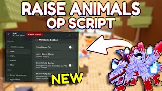 Celebrity *NEW* Raise Animals OP Script (PASTEBIN) 2025 Wealth