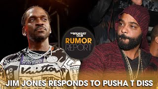 Jim Jones Responds to Pusha T Diss