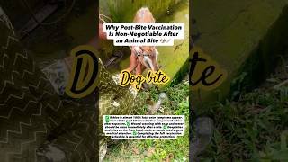 Why Post-Bite Vaccination Is Important ? #vetpocket #vetlife #animalhealth #rabies #dogbitecases
