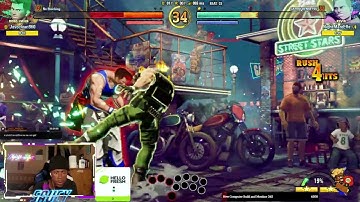 Kevin vs Dong Hwan in Fatal Fury City Of The Wolves