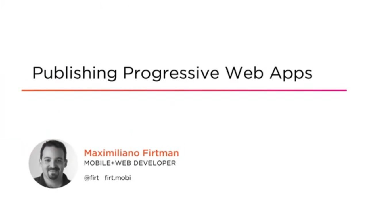 PWA Skills: Publishing Progressive Web Apps Course Preview