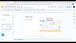 Eta Creek explanation Video