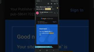 Google Adsense Approval Tricks: Get your ads approved fast #shorts #adsense