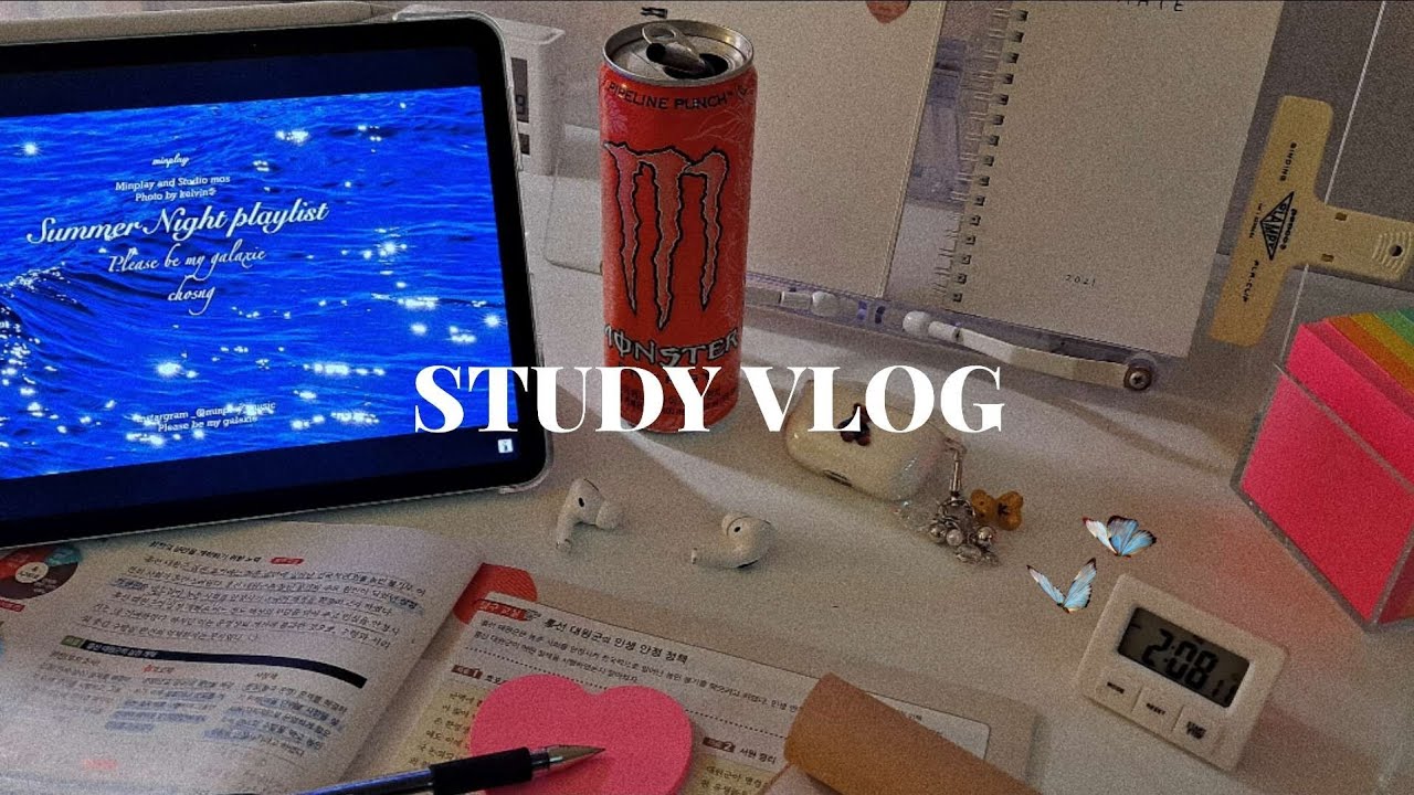 𝐒𝐭𝐮𝐝𝐲 𝐯𝐥𝐨𝐠|🎬갓생을 살고프지만 그저 쳇바퀴 같은 고1 인생_ෆ/공부브이로그✏_일상브이로그/온클/타임랩스/인스타 예슬