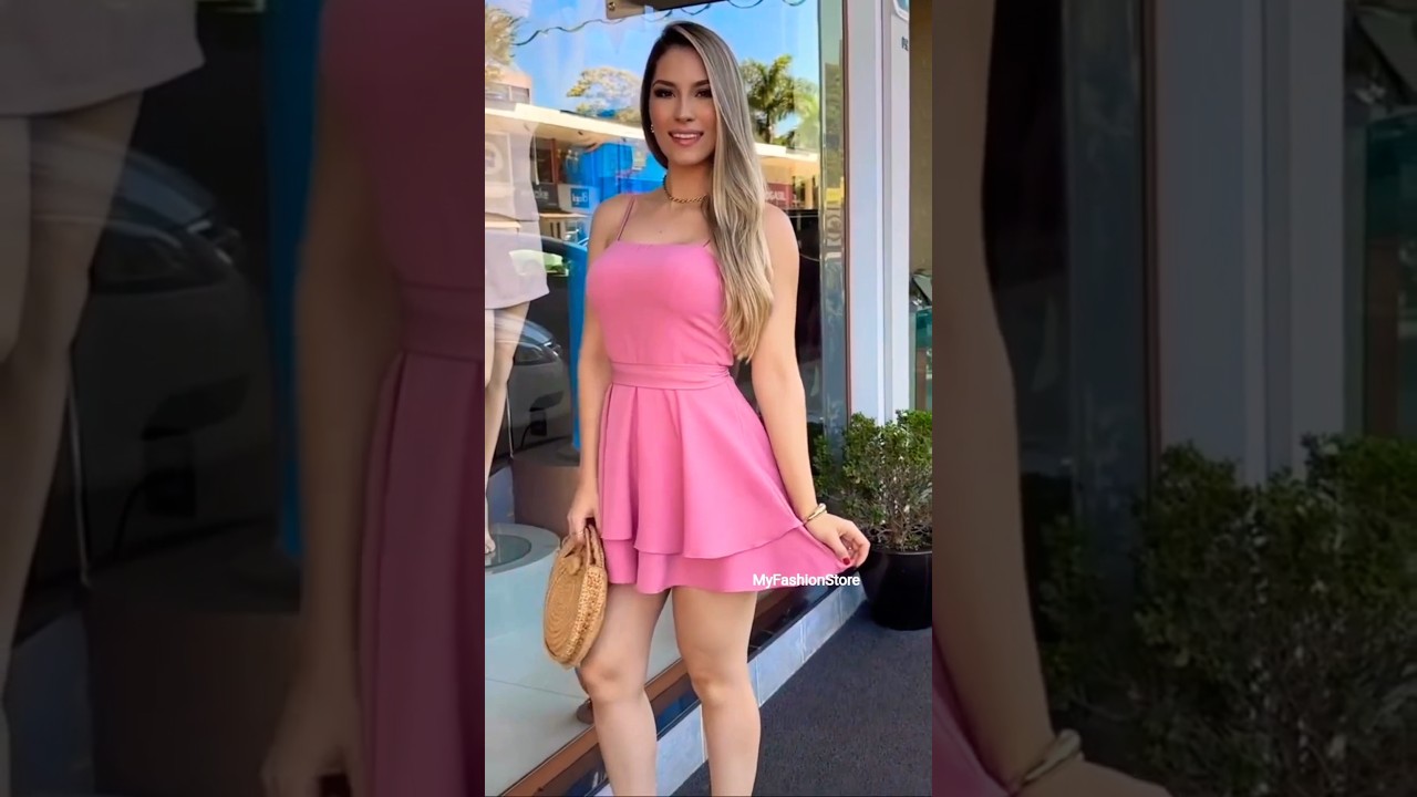 Pretty pink outfit ideas 