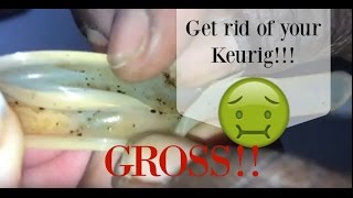 KEURIG MOLD! NASTY! WE SMASHED IT!!