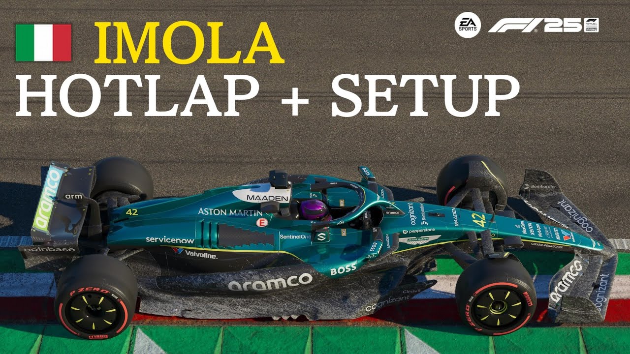 F1 25 IMOLA 🇮🇹 HOTLAP + SETUP | KARL___24