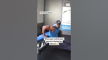 flaring elbows❌#shorts