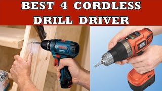 Best 4 Cordless Drill Driver Machine in India 2024