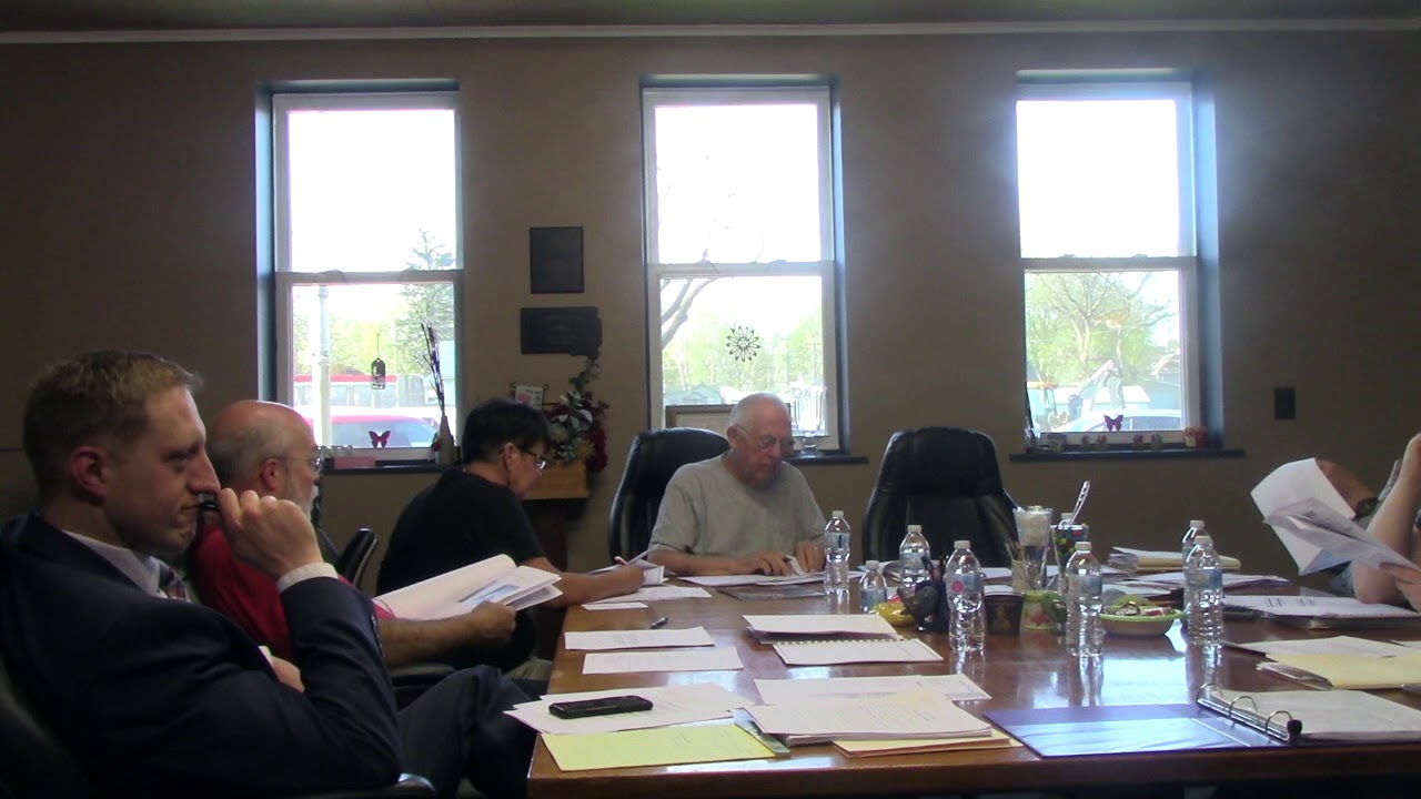 May 5, 2018 Alcester, SD City Council Meeting YouTube