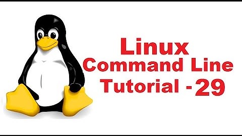 Linux Command Line Tutorial For Beginners 29 - find command