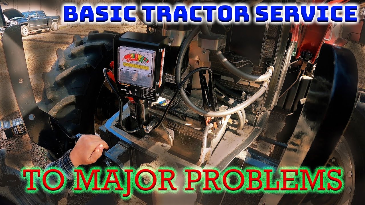 TRACTOR WON'T CRANK! NO crank NO START! Electrical problem!