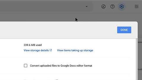 How to: Changing notification settings in Google Drive