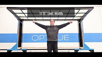 OPTVUE™ INFINITY EL Series Motorized Pass Through Awning Window | Single Swing