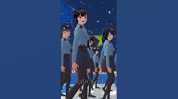 Thumbnail of Wah semua Polisi Koban sakura school simulator ikutan dance | aku sayang kamu juga sayang #shorts