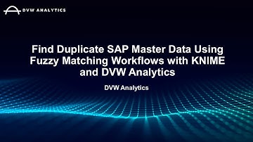 Fuzzy Matching in SAP: Find Duplicate Vendor, Customer & Employee Records