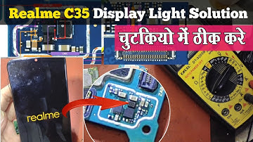 Realme C35 Display Light solution | Mobile display light problem