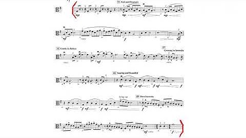 excerpt from Colors of Home by Alan Lee Silva for viola (at audition tempo)